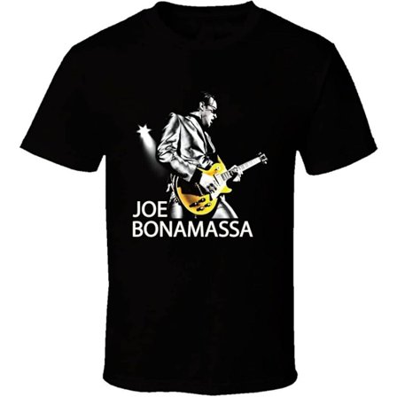 Joe Bonamassa Herr Svart T-shirt Svart -vuxen, 3xl