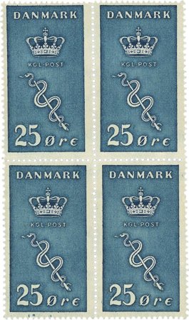 Danmark 1929 - AFA 180 - 4-blok - Postfrisk