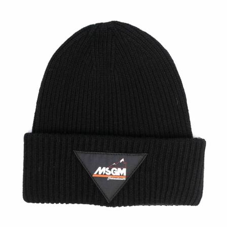 Msgm Hat Sort, Herre Accessories, Størrelse: ONE Size