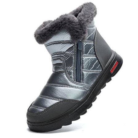 Muoti Naisten Talvivaatteet Litteä Vetoketju Lämpimänä Pitävät Lumikengät Mukavat Lyhyet Saappaat Kengät Naisten Talvisaappaat Rusetti