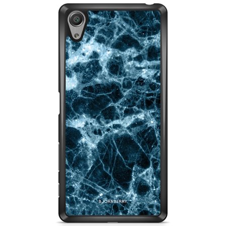 Bjornberry Skal Sony Xperia L1 - Blå Marmor