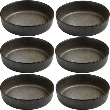 Aida sopptallrik, 6 st, forest brown | Dukning & Servering > Tallrikar > Djup tallrik | Bagaren och Kocken