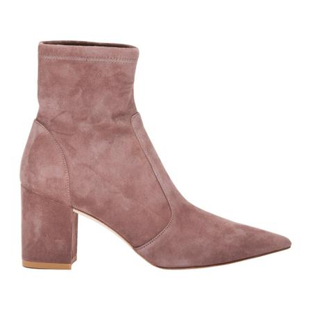 Stuart Weitzman, Heeled Boots Beige, Dames, Maat:38 EU,rubber