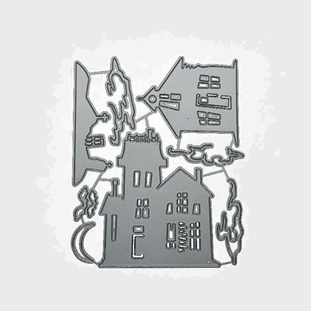 Dies til Scrapbooking Hus Klipp Dies Klipp Dies for DIY Håndverk Julepynt Preget Kort Album