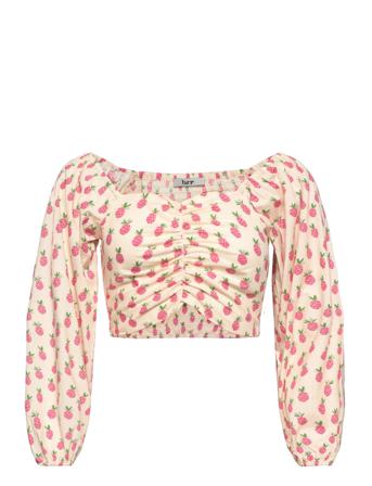 Pineapples Milton Top Patterned Bzr