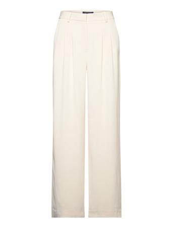 Harry Suiting Trousers Trousers Suitpants Creme French Connection*Betinget Tilbud