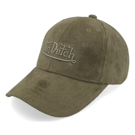 Von Dutch - Grün Adjustable Cap - Screen Print Baseball Cap Dark Green Adjustable @ Hatstore