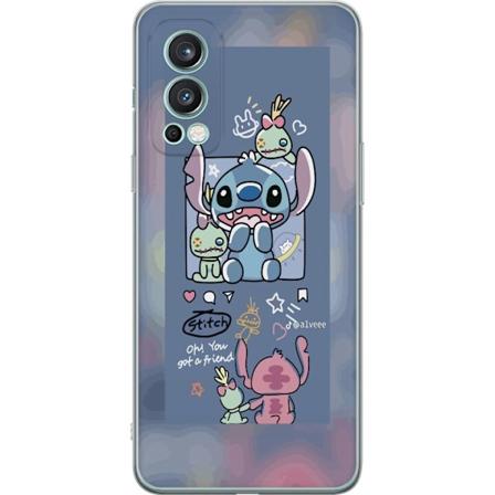 OnePlus Nord 2 5G Gennemsigtig cover Stitch Venner