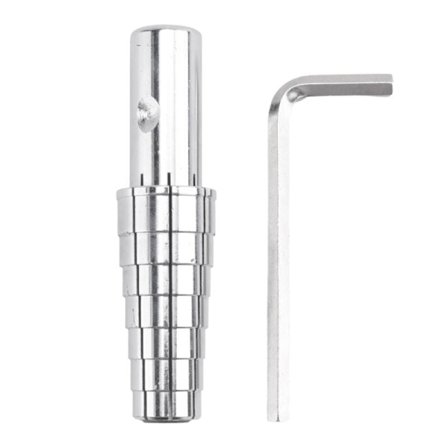 Ekspanderende ringdor i rustfritt stål med sekskantnøkkel - Kraftig ringformingsverktøy for dreiing og laging av ringer 7,5-10,5