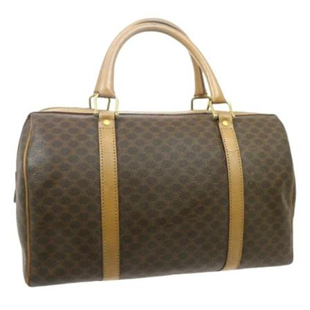 Celine Vintage Pre-owned Leather handTass , Bruin , Dames , Maat: ONE Size Vintage Tassen