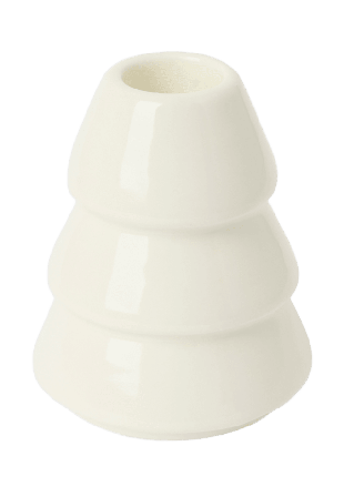 Åhléns Home Ljusstake julgran 8 cm Ljuslyktor & ljushållare Vit ONESIZE