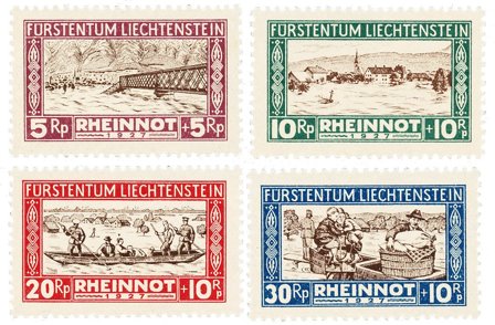 Liechtenstein 1928 - MICHEL 78/81 - Postfrisk