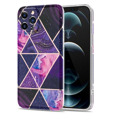 Boom Of Sweden Grid Skal Iphone 12 Pro Max - Lila Marmor