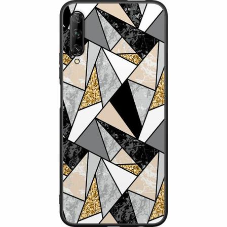 Huawei P Smart Pro 2019 Svart Skal Marble Print