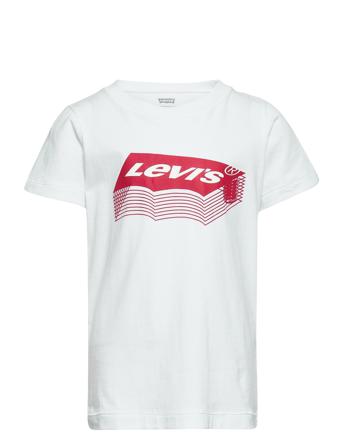 Stacked Batwing Tee White Levi's