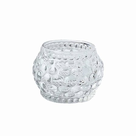 Eurooppalainen pieni tuore pallo kurpitsalamppu paksuuntunut lasikynttilänjalka baari kynttiläillallinen kodin sisustus koristeet kestävä