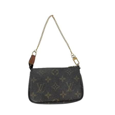 Louis Vuitton Vintage Pre-owned Coated canvas handbags brun, Dam Vintage Väskor, Dam, Storlek: ONE SIZE