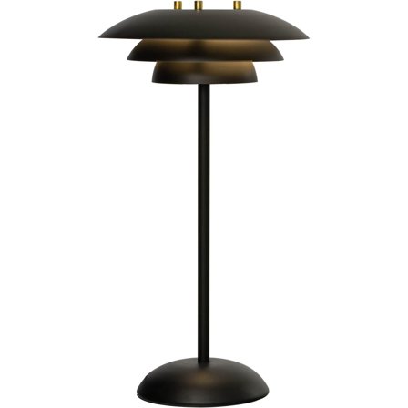 Aneta - Portabel bordslampa Epsilon svart 18401-15 Svart