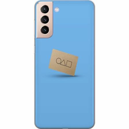 Samsung Galaxy S21 Genomskinligt Skal Squid Game