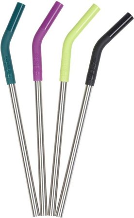 Klean Kanteen Straw 4 Pack - 8mm Multicolor