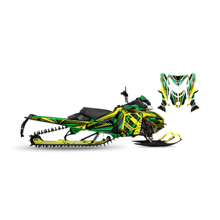 Dekalkit SweTown Exasperated - Lynx Xtrim RE 3500 600 E-Tec 2017-2018