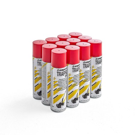 Markierungsspray, 500 ml, rot, 12 Stück/Packung
