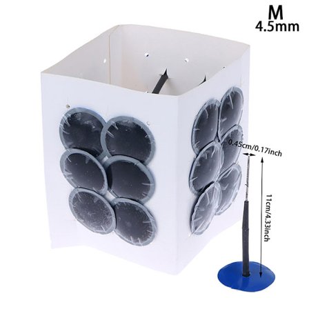 24st pneumatisk svamp nagelfilm bildäck kall patchfilm rub