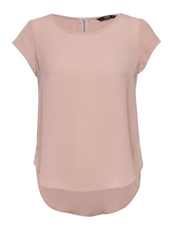 Onlvic S/S Solid Top Ptm Pink ONLY