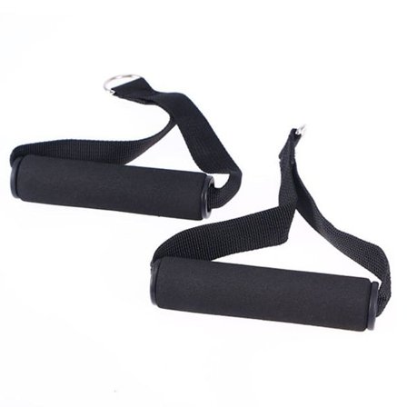 Svart 1 par grep motstandsband skum erstatning treningsutstyr svart KLB