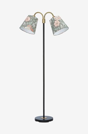 PR Home - Golvlampa Amy Flex 2 svart - Grön - Golvlampor - Från Homeroom
