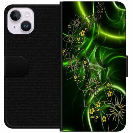 Apple Iphone 14 Plus Plånboksfodral Blommor