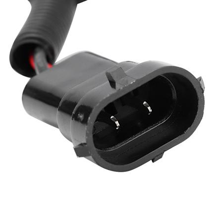 2 stk H11 Pærelampe Base Adapter Sokkel Hunn Hane Wire Plug Sele Holder For Bil Frontlys