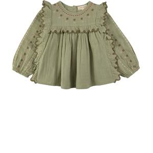 Kids - Louise Misha Khaki Sybil Blouse 8 Years - Tops - 8 years - Green - Mädchen