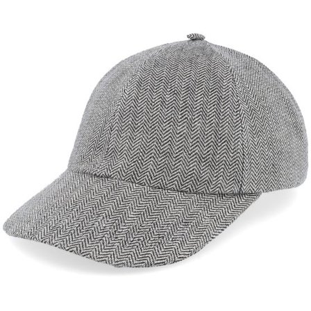 CTH Ericson - Grå unconstructed Keps - Ball Cap Växbo Lin Black Dad Cap @ Hatstore
