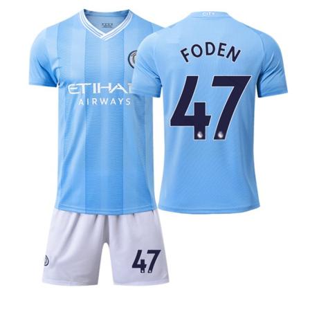 23 Manchester City hjemmefotballtrøye nr. 47 Foden #22