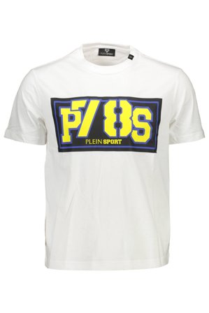 Plein Sport T-shirt Maniche Corte Uomo Bianco