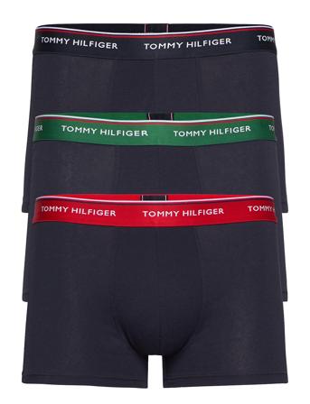 3P Trunk Wb Boxershorts Blå Tommy Hilfiger