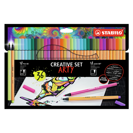 Stabilo Creative Set Arty Lot de 36