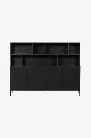 WOOOD - Väggskåp New Gravure - Svart - Skänkar & sideboards - Från Homeroom
