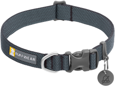 RuffWear Hi & Light Collar Basalt Gray