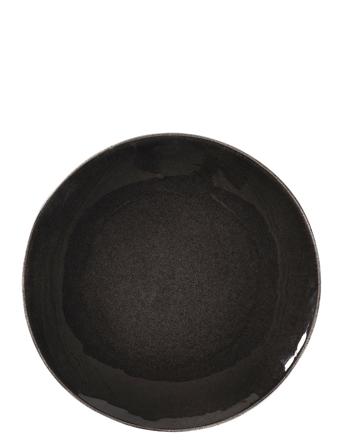 Stor Middagstallerken 'Nordic Coal' Grey Broste Copenhagen