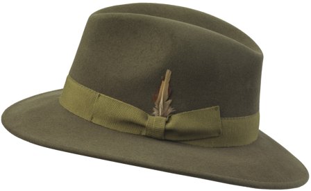 Laksen Heritage Fedore Cashmere Loden