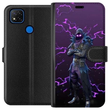 Xiaomi Redmi 9C Lommeboketui Raven Fortnite Thunder