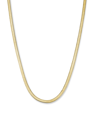 Snake Ketting 3mm - Goud - Rosefield