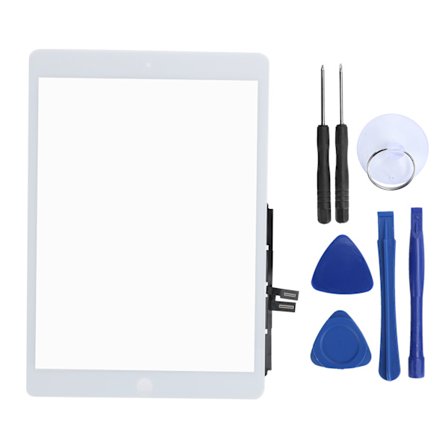 10.2 tuuman iPad 7 2019 kosketusnäytön valkoinen kokoonpano korjaustyökalulla