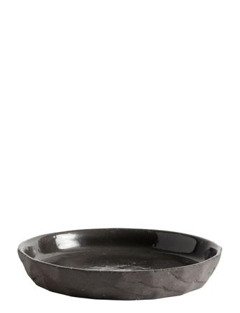 Kuri Plate Home Decoration Decorative Platters & Bowls Musta Muubs