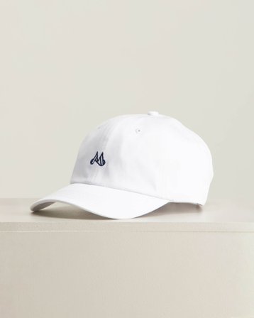 MAGGIORE Clean M logo Cap Hvit Caps Gutt - Kids Brand Store