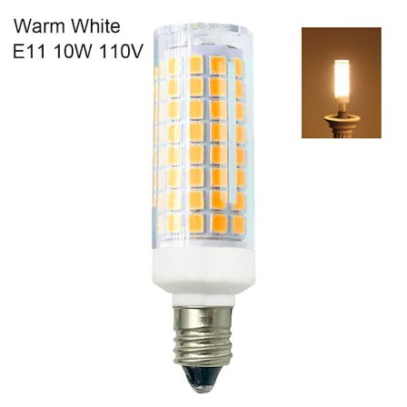 LED-lyspære maispære VARM HVIT E11 10W 110V E11 10W 110V