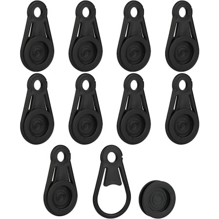 10 st presenningklämmor, presenningklämma, presenningklämmor presenningklämmor för bilpresenningar, tält, markiser och poolskydd