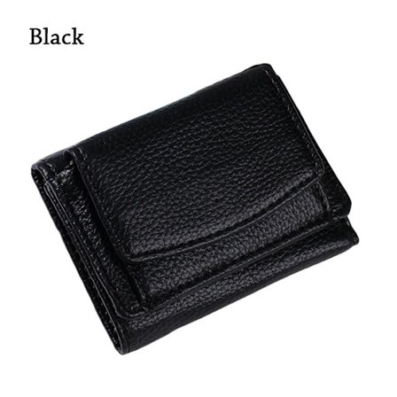 Korta plånböcker Pengapåsar SVART - stock